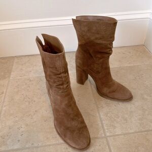 Steve Madden suede booties